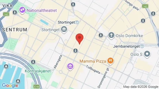 Kontorlokaler til leje i Oslo Sentrum - Foto fra Google Street View
