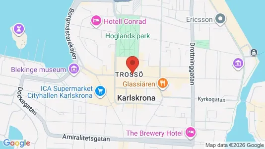 Lokaler til leje i Karlskrona - Foto fra Google Street View