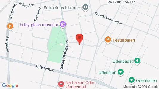 Lokaler til leje i Falköping - Foto fra Google Street View