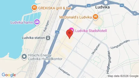 Büros zur Miete i Ludvika – Foto von Google Street View