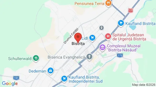 Lokaler til leje i Bistriţa - Foto fra Google Street View
