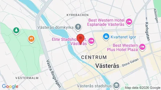 Kontorslokaler för uthyrning i Västerås – Foto från Google Street View