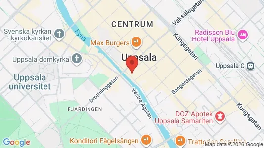Kantorruimte te huur i Uppsala - Foto uit Google Street View