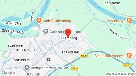 Kaupat Vuokrattavana i Culemborg - Kuva Google Street Viewstä