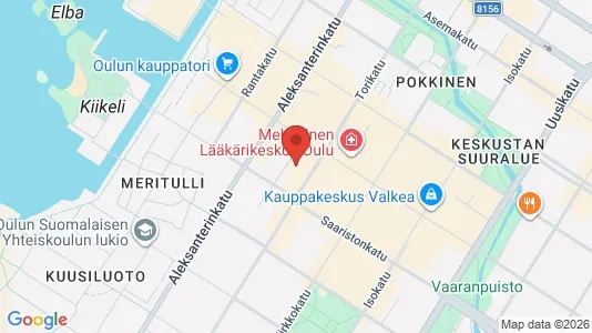 Kontorlokaler til leje i Oulu - Foto fra Google Street View