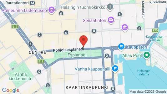 Office spaces for rent i Helsinki Eteläinen - kort over placeringen