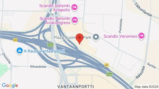Kontorlokaler til leje i Vantaa - Foto fra Google Street View