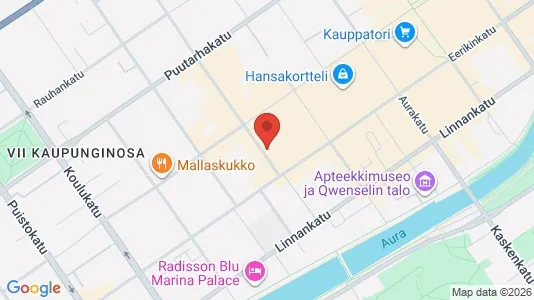 Büros zur Miete i Turku - kort over placeringen