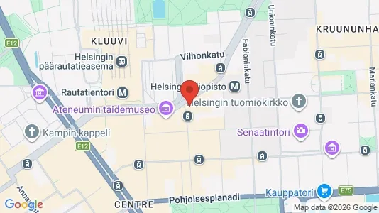 Office spaces for rent i Helsinki Eteläinen - kort over placeringen