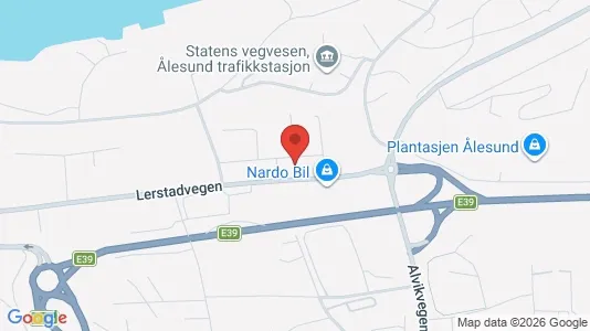 Kontorlokaler til leje i Ålesund - Foto fra Google Street View