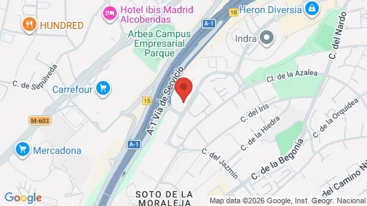 Kontorer til leie i Alcobendas – Bilde fra Google Street View
