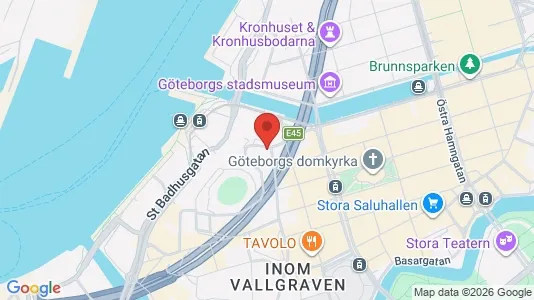 Kontorlokaler til leje i Gøteborg Centrum - Foto fra Google Street View