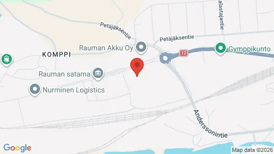 Toimistotilat Vuokrattavana i Rauma - Kuva Google Street Viewstä