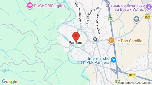 Lokaler til leie i Pamiers – Bilde fra Google Street View
