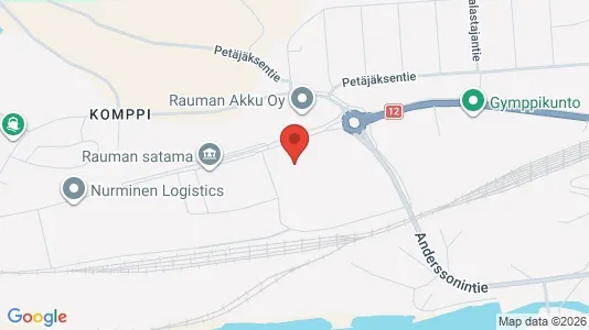 Kontorlokaler til leje i Rauma - Foto fra Google Street View