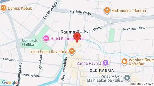 Bedrijfsruimtes te huur i Rauma - Foto uit Google Street View