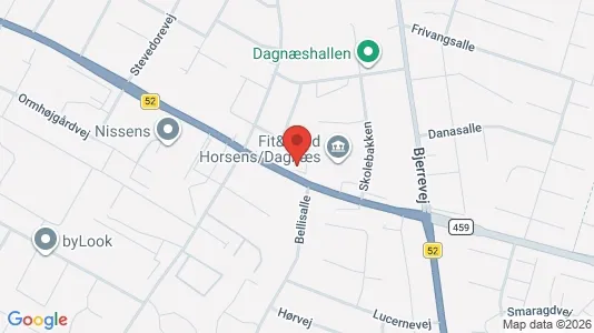 Büros zur Miete i Horsens – Foto von Google Street View