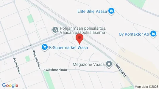 Büros zur Miete i Vaasa – Foto von Google Street View
