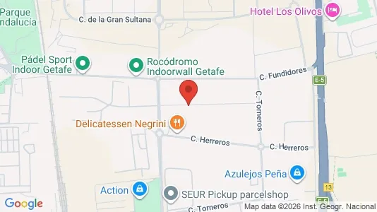 Liikekiinteistöt Vuokrattavana i Getafe - Kuva Google Street Viewstä