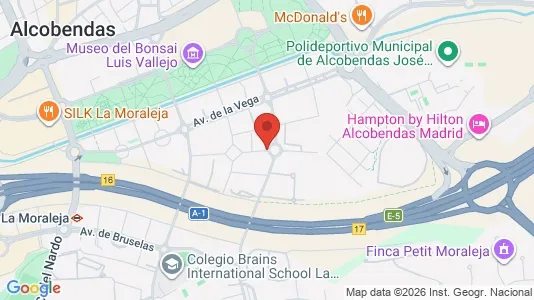 Büros zur Miete i Alcobendas – Foto von Google Street View