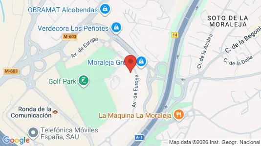 Büros zur Miete i Alcobendas – Foto von Google Street View
