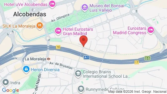 Büros zur Miete i Alcobendas – Foto von Google Street View