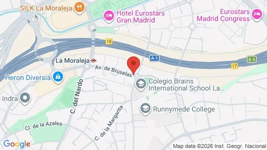 Büros zur Miete i Alcobendas – Foto von Google Street View
