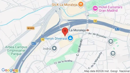 Büros zur Miete i Alcobendas – Foto von Google Street View