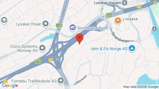Kantorruimte te huur i Bærum - Foto uit Google Street View
