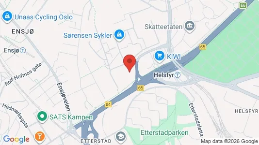 Office spaces for rent i Oslo Gamle Oslo - kort over placeringen