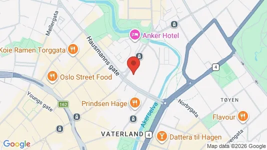 Büros zur Miete i Oslo Grünerløkka – Foto von Google Street View