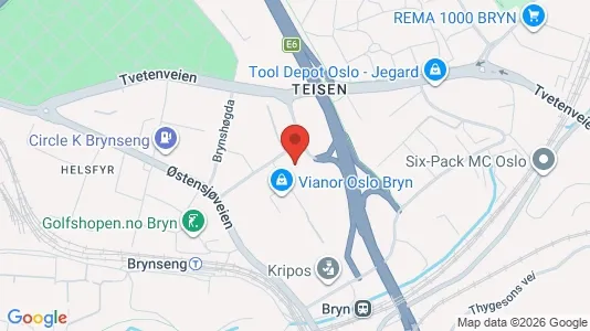 Office spaces for rent i Oslo Østensjø - Photo from Google Street View