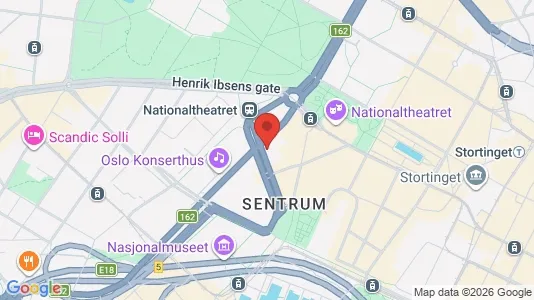 Kontorer til leie i Oslo Sentrum – Bilde fra Google Street View