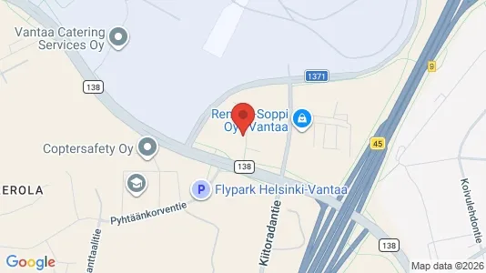 Büros zur Miete i Vantaa – Foto von Google Street View