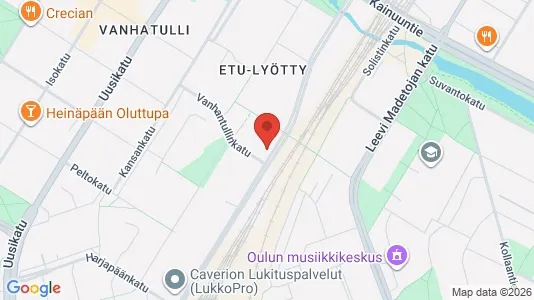 Gewerbeflächen zur Miete i Oulu – Foto von Google Street View