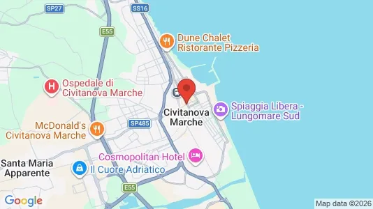 Büros zur Miete i Civitanova Marche – Foto von Google Street View