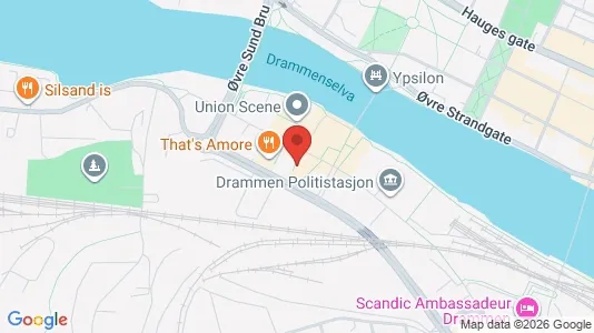 Liikekiinteistöt Vuokrattavana i Drammen - Kuva Google Street Viewstä
