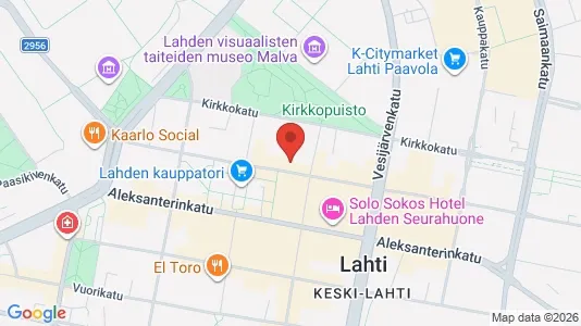 Büros zur Miete i Lahti – Foto von Google Street View