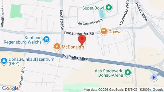 Büros zur Miete i Regensburg – Foto von Google Street View