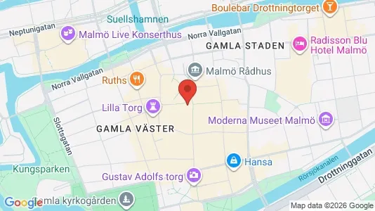 Kontorlokaler til leje i Malmø Centrum - Foto fra Google Street View