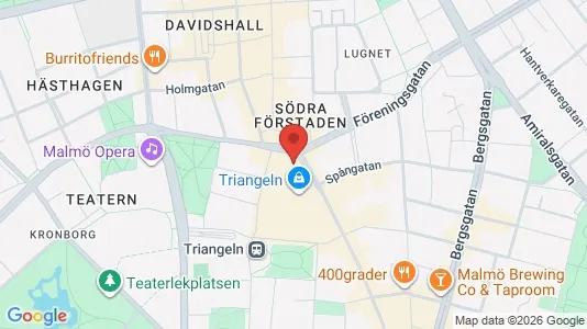 Espacios de oficina En alquiler i Malmö City - kort over placeringen