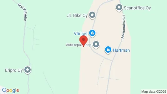 Verkstedhaller til leie i Espoo – Bilde fra Google Street View
