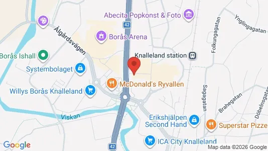 Kontorlokaler til leje i Borås - Foto fra Google Street View