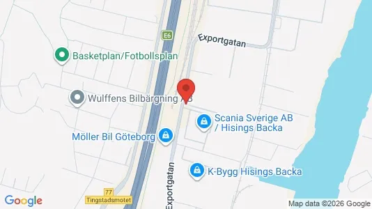 Lager til leie i Norra hisingen – Bilde fra Google Street View