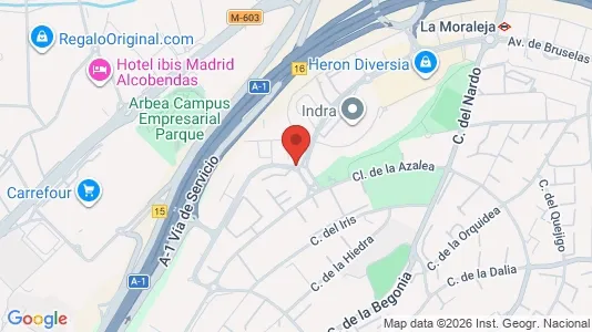 Büros zur Miete i Alcobendas – Foto von Google Street View