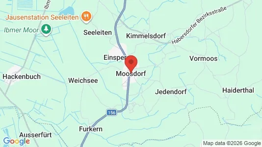 Erhvervsgrunde til leje i Moosdorf - Foto fra Google Street View