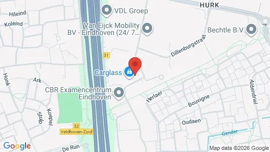 Verkstedhaller til leie i Eindhoven – Bilde fra Google Street View