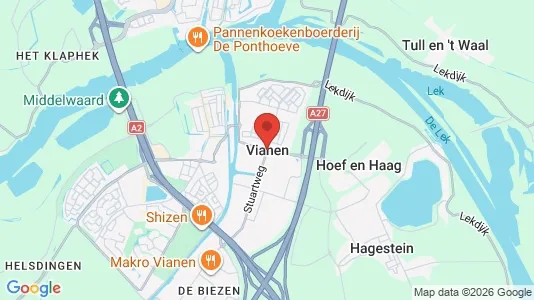 Gewerbeflächen zur Miete i Vianen – Foto von Google Street View