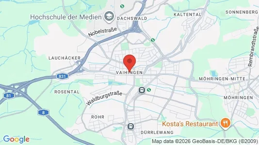 Kontorlokaler til leje i Stuttgart Vaihingen - Foto fra Google Street View