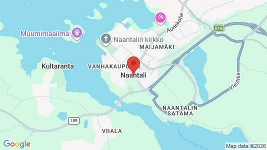 Varastot Vuokrattavana i Naantali - Kuva Google Street Viewstä